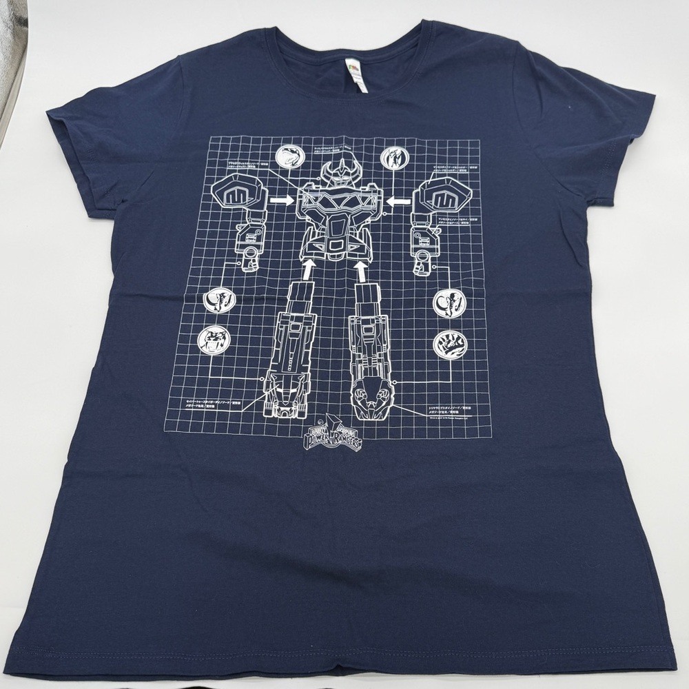 Women’s 2XL Power Rangers Megazord T-Shirt